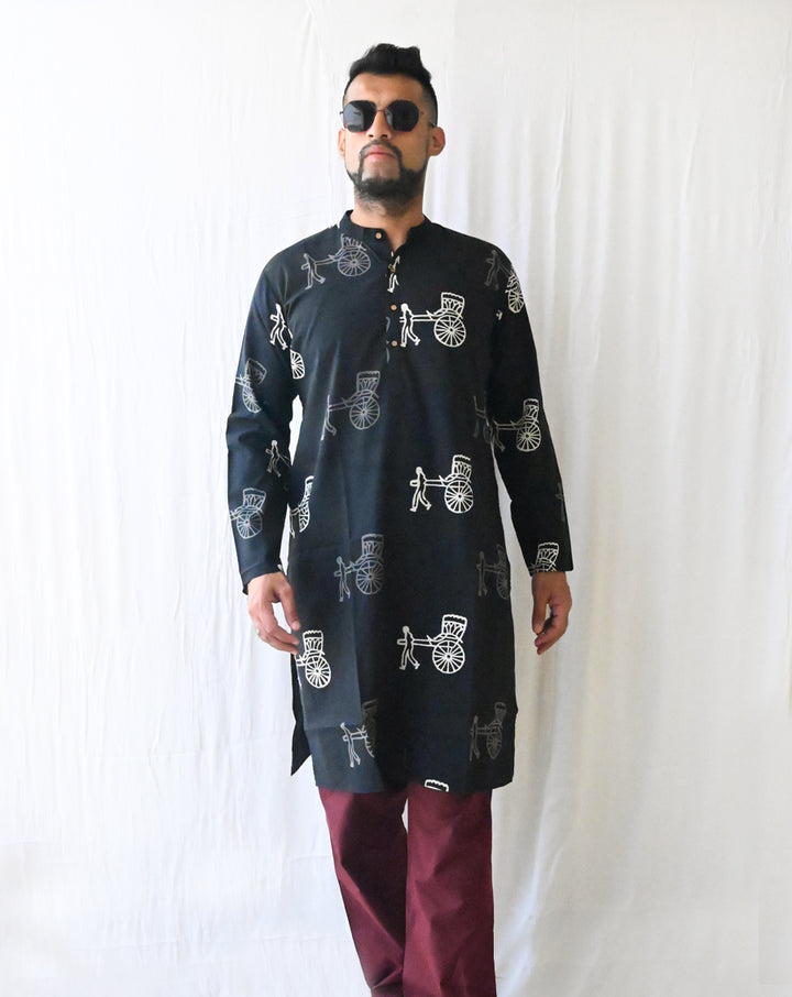 Baggie Cotton Men's Long Kurta