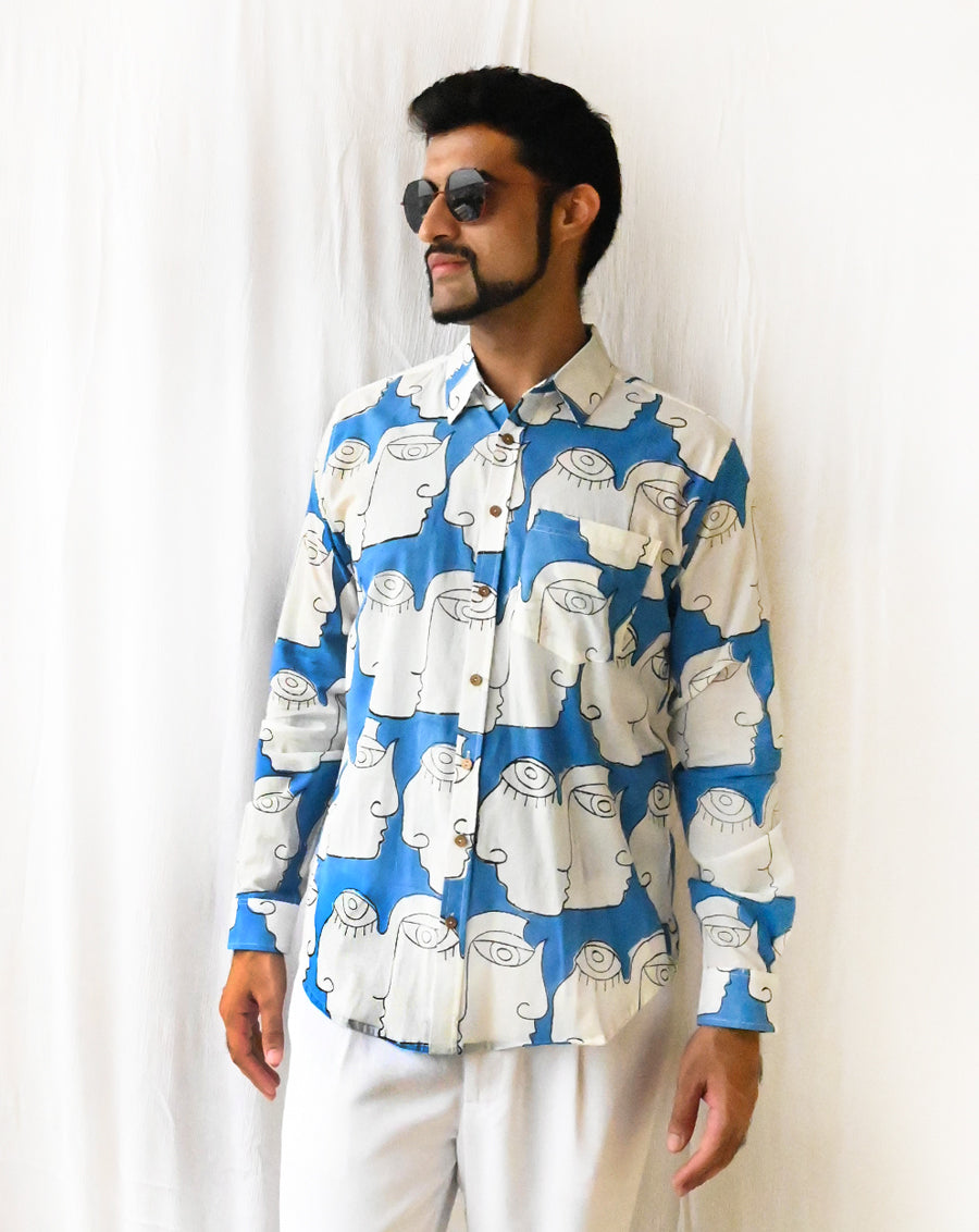 Chehre Cotton Men's Shirt