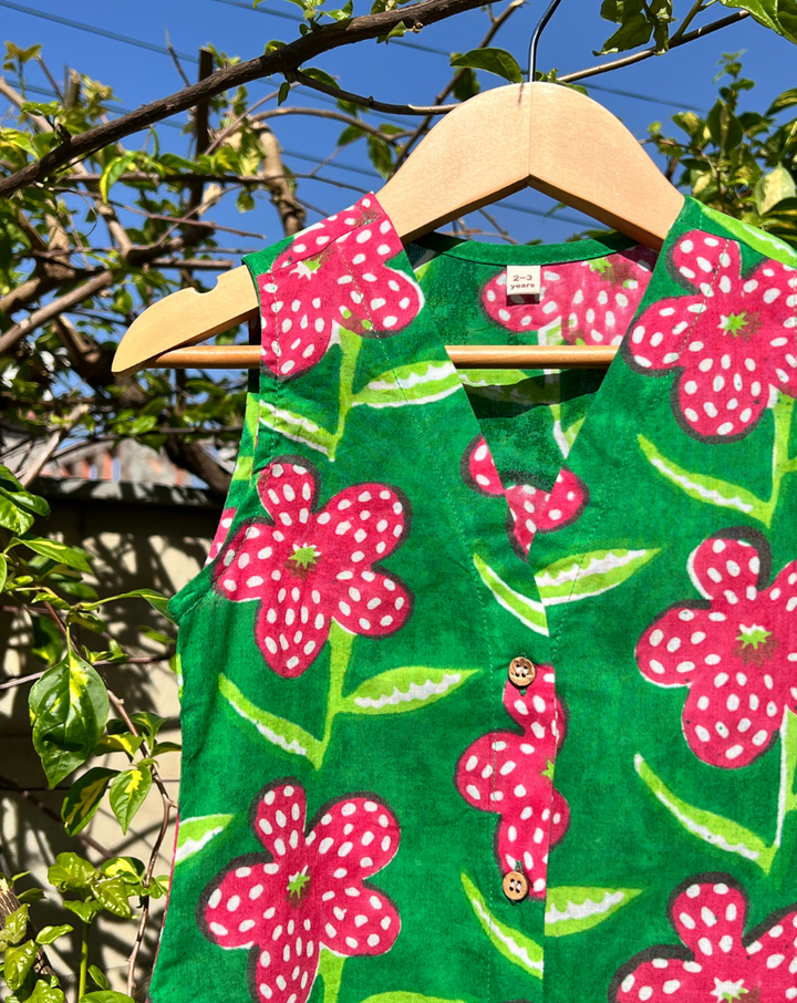 Poppy Cotton Dress for Girls
