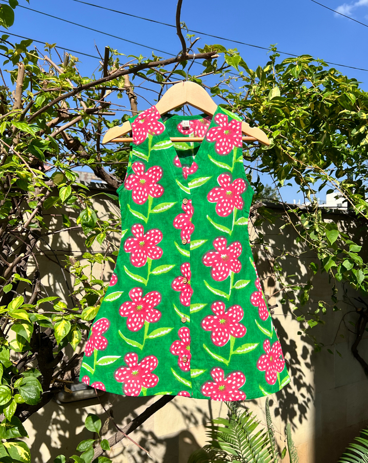 Poppy Cotton Dress for Girls