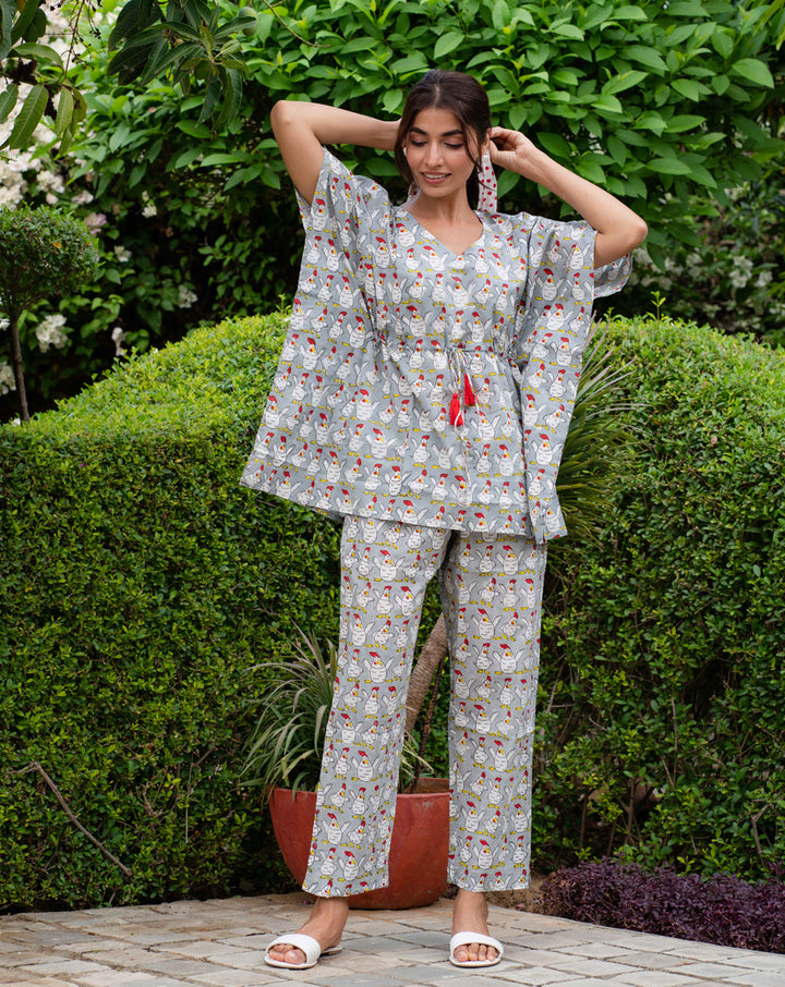 Kuk-Doo-Koo Chill Jams Cotton Co-ord Set