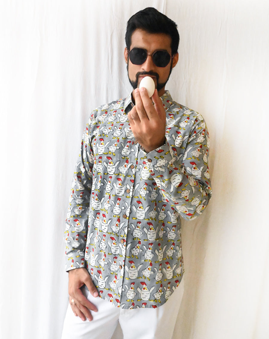 Kuk-doo-koo  Cotton Men's Shirt