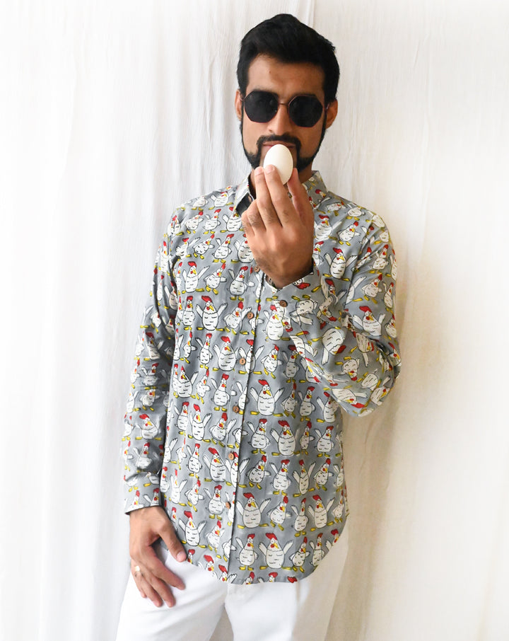 Kuk-doo-koo  Cotton Men's Shirt