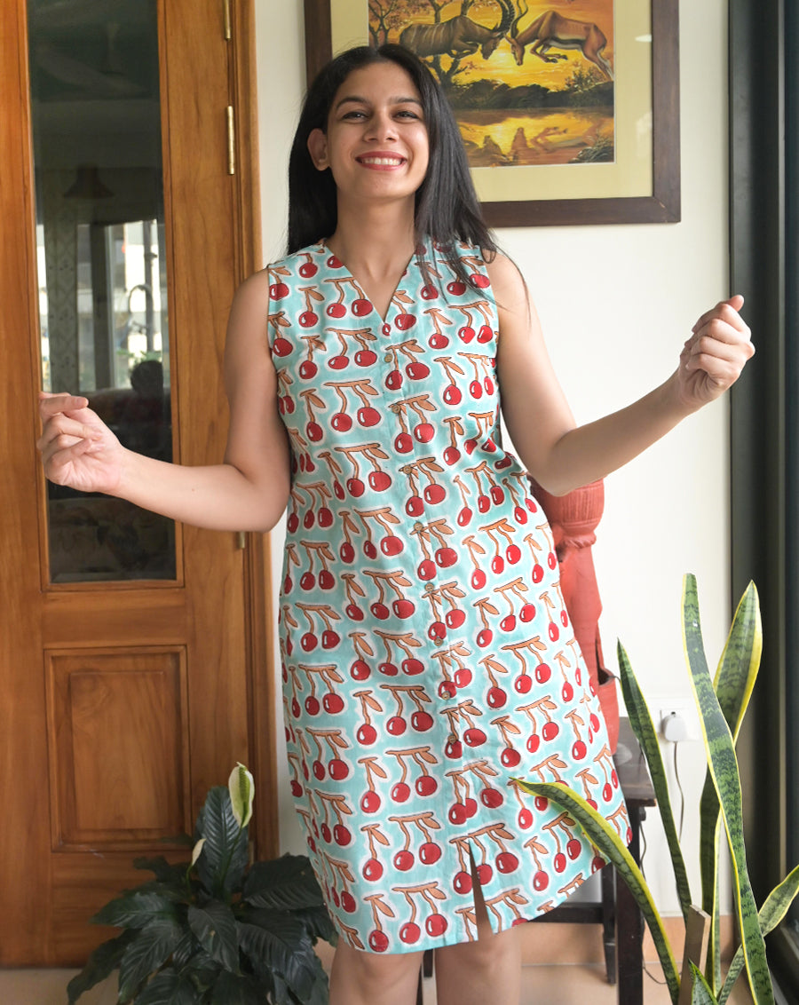 Cherries The Rachel Green Dress Phutari Cherries The Rachel Green Dress Phutari