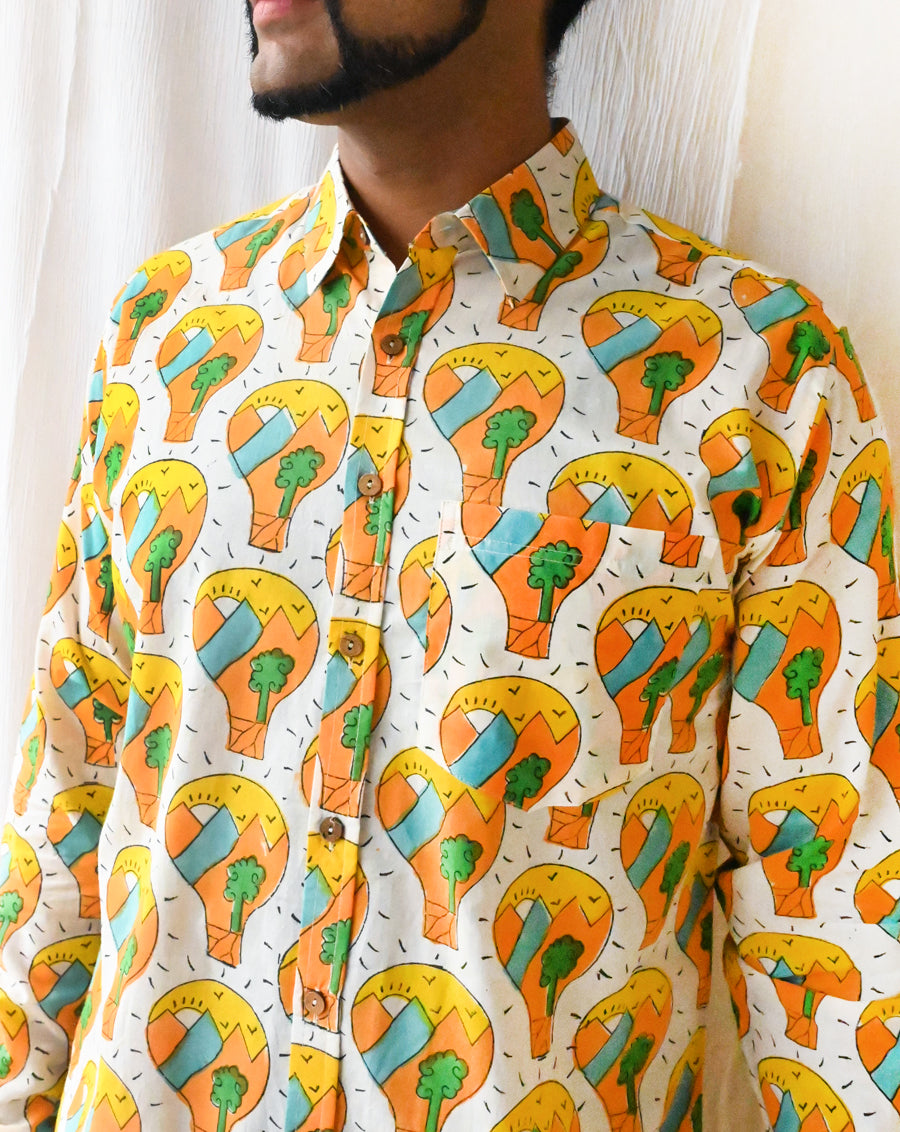 Paradise Cotton Men's Shirt