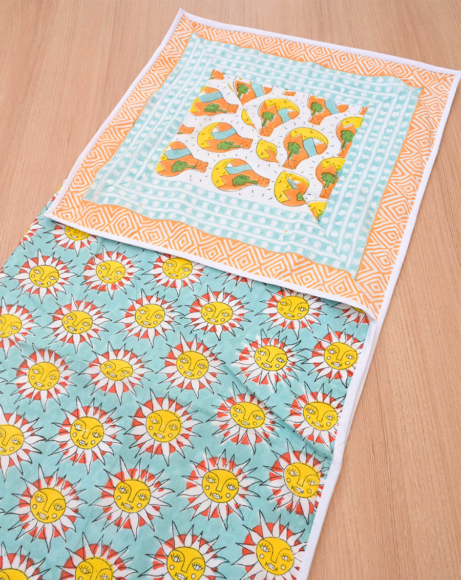 Sunny Paradise Cotton Baby Dohar  (0-3 years)