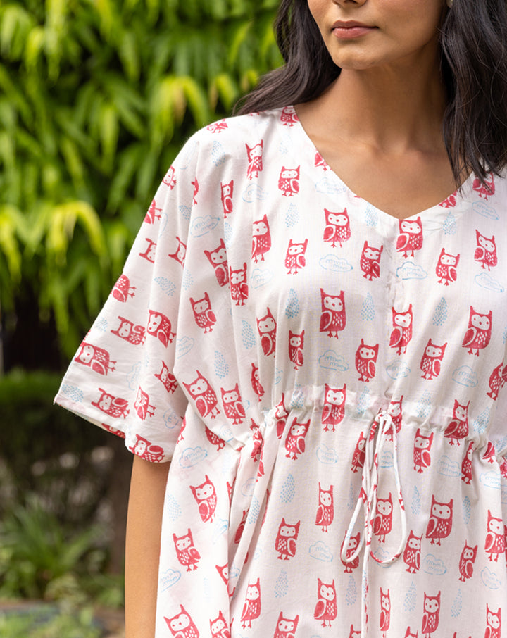 Transistor Owls Chill Jams Cotton Co-ord Set