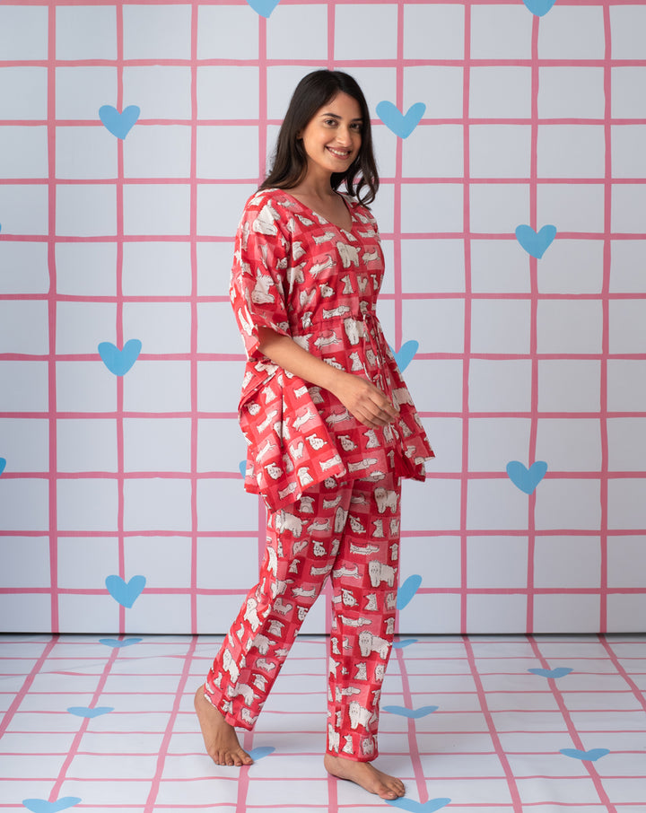 Woof Cotton Pyjama