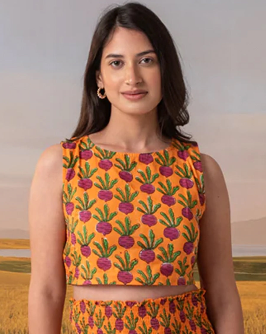 Beet-the-Root Cotton Top
