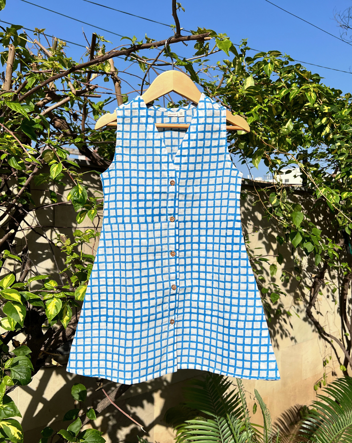 Crossroads Cotton Dress for Girls