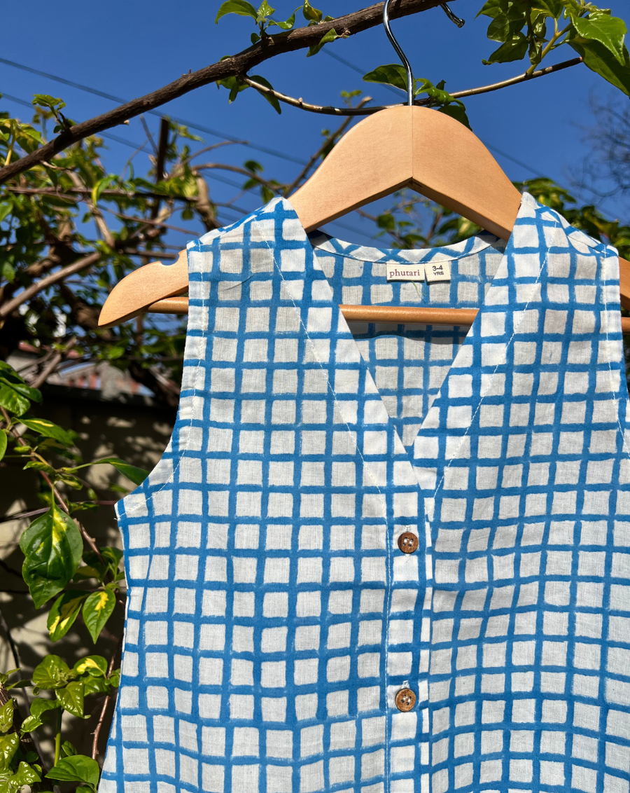 Crossroads Cotton Dress for Girls