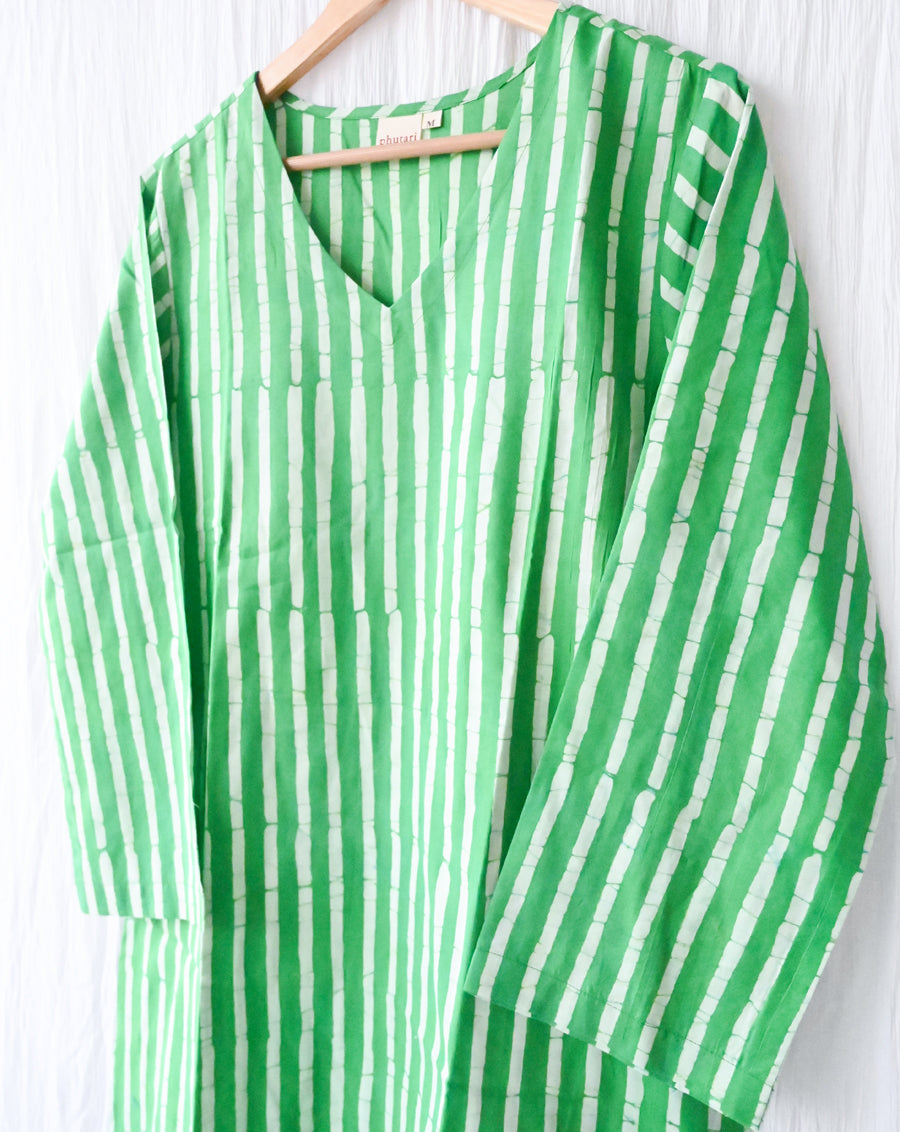 Hari Dhaari Kurta Pyjama Set