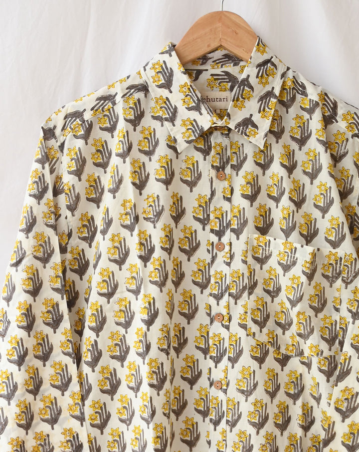 Peeli Booti Cotton Men's Shirt