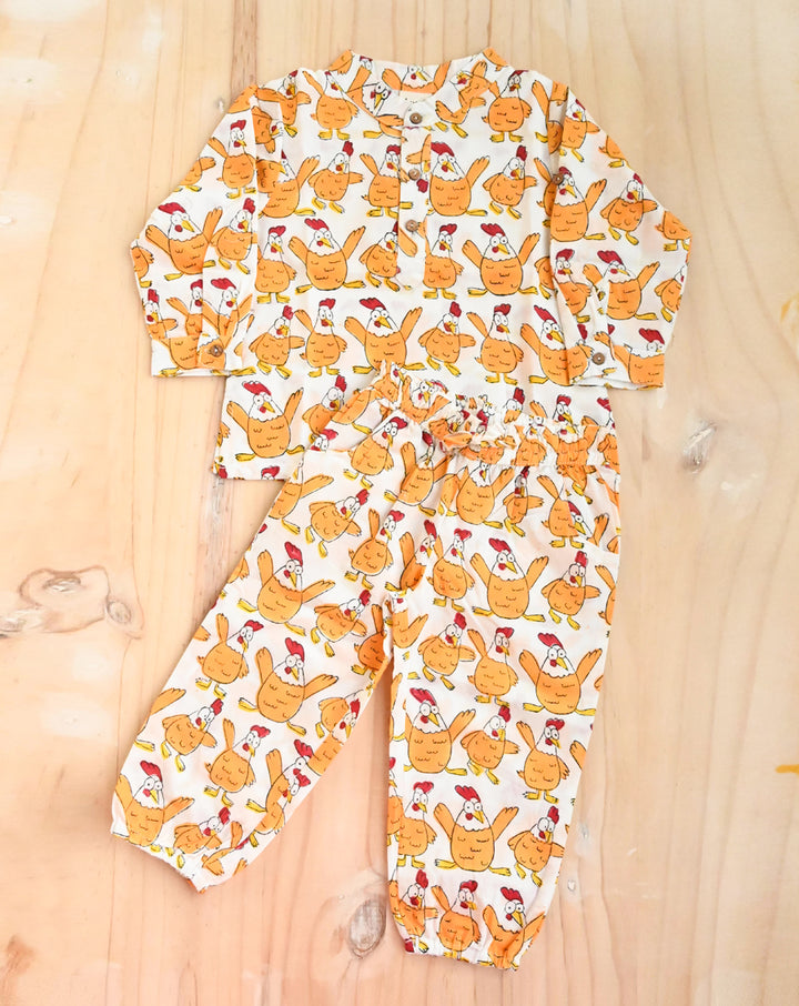 Kuk-Doo-Koo Original Cotton Kurta Pyjama Set for Kids