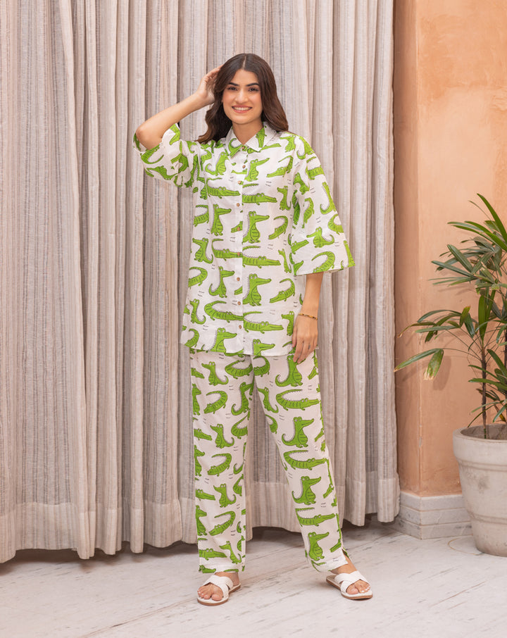 Agar Magar Cotton Co-ord Set