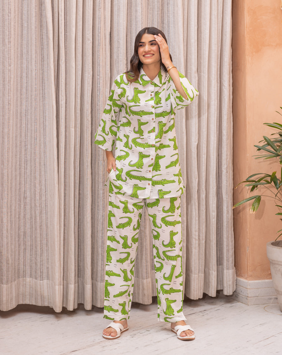 Agar Magar Cotton Co-ord Set