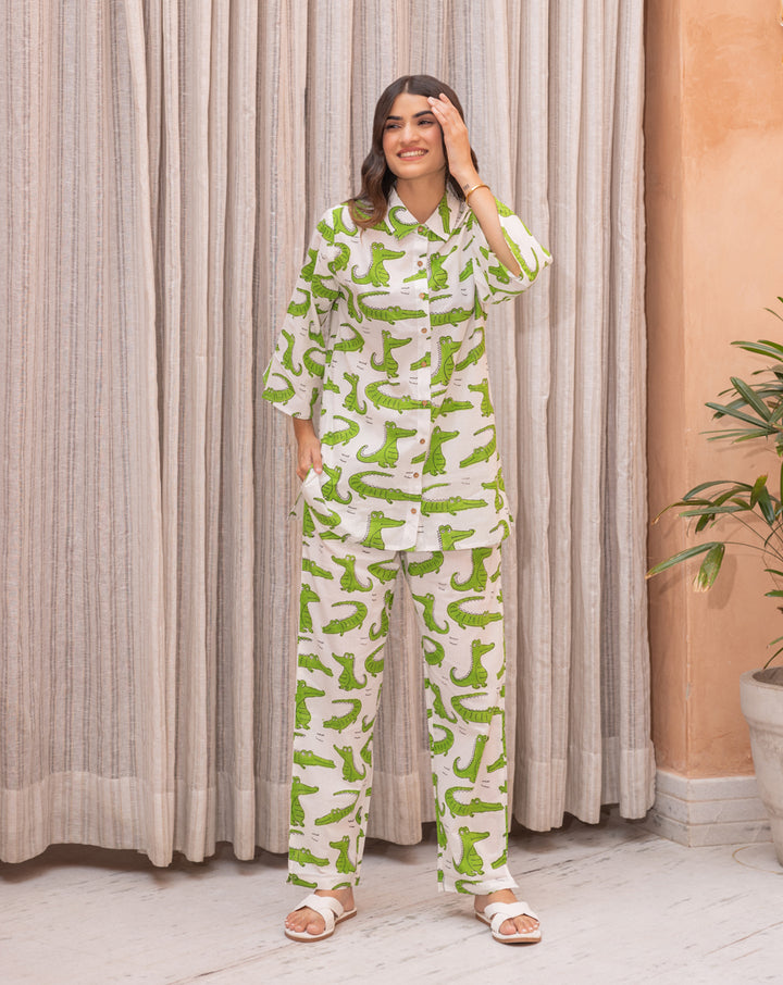 Agar Magar Cotton Co-ord Set