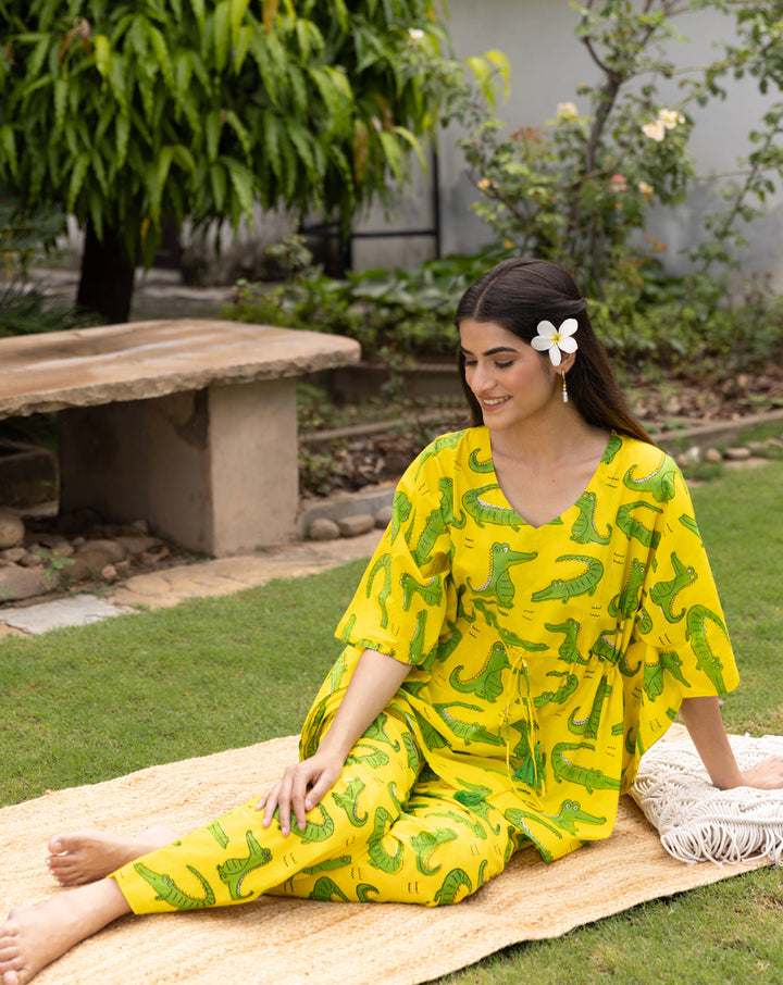 Agar Magar Chill Jams Cotton Co-ord Set