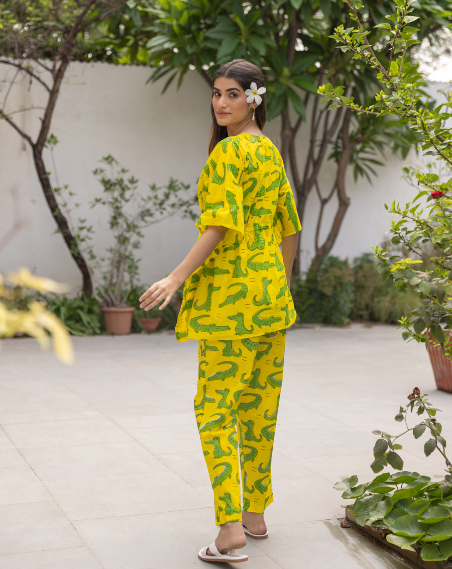Agar Magar Chill Jams Cotton Co-ord Set