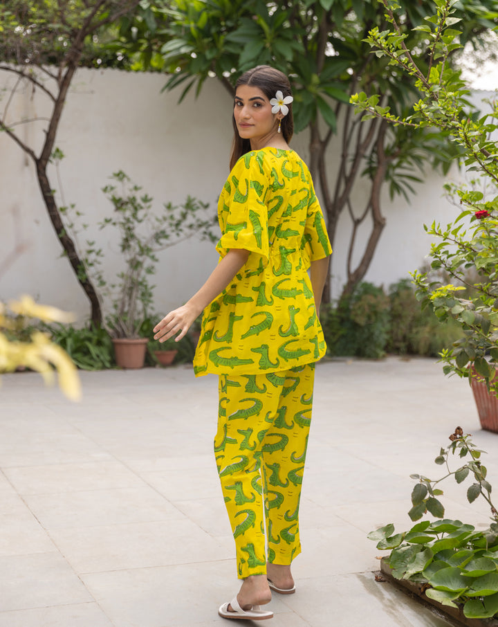Agar Magar Chill Jams Cotton Co-ord Set