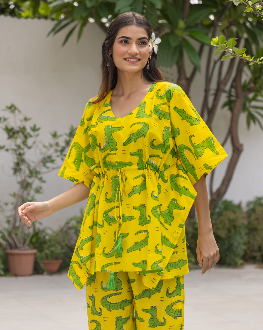Agar Magar Chill Jams Cotton Co-ord Set