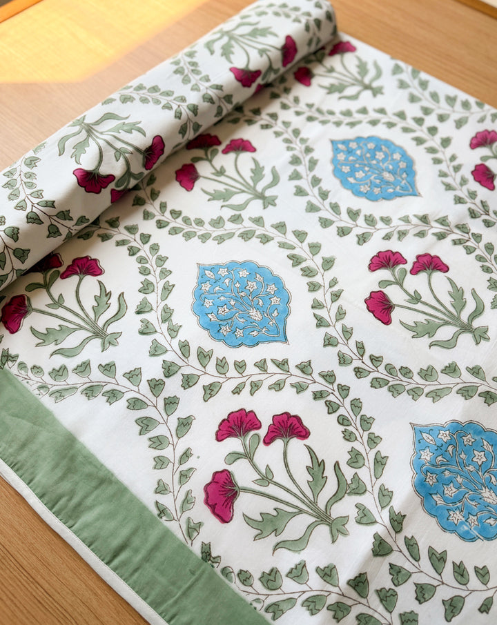 Amaltas Hand Block Printed Cotton Dohar