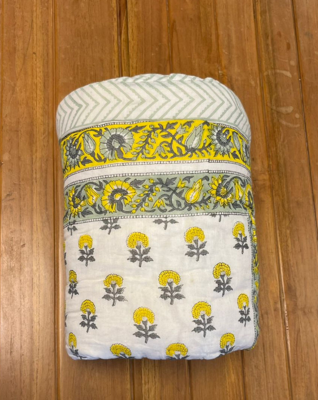 Ananas GOTS Certified Organic Cotton Quilt for Babies  - Minor Defect B4