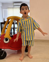 Load image into Gallery viewer, Bandstands Shortees - Soft Cotton Shirt &amp; Shorts Set for Kids
