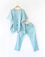 Load image into Gallery viewer, Happy Hippos Chill Jams - Soft Cotton Pyjama Set - Minor Defect CJ67
