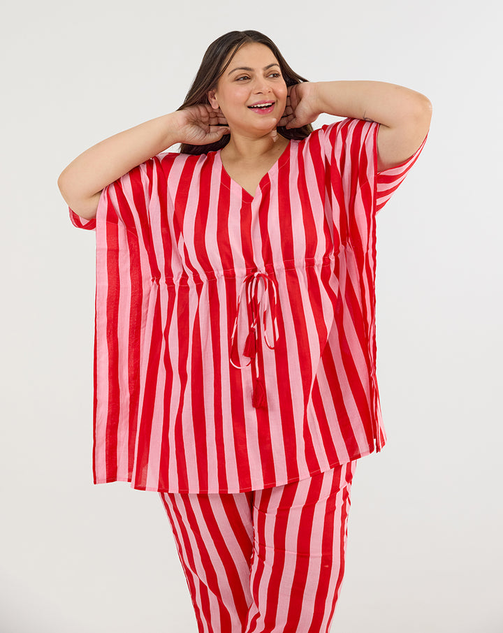 Bubble Gum Chill Jams Cotton Co-ord Set