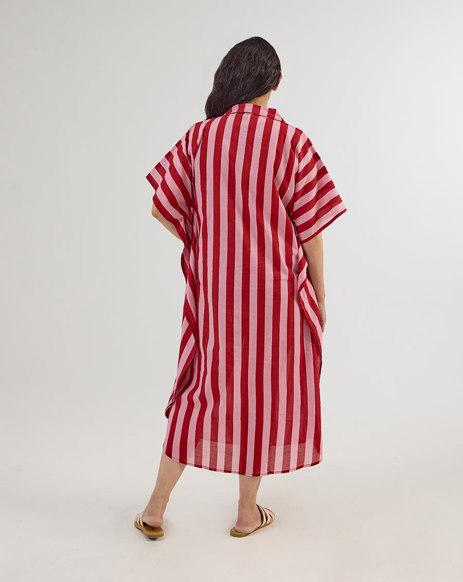 Bubble Gum BeeBee Kaftan Shirt
