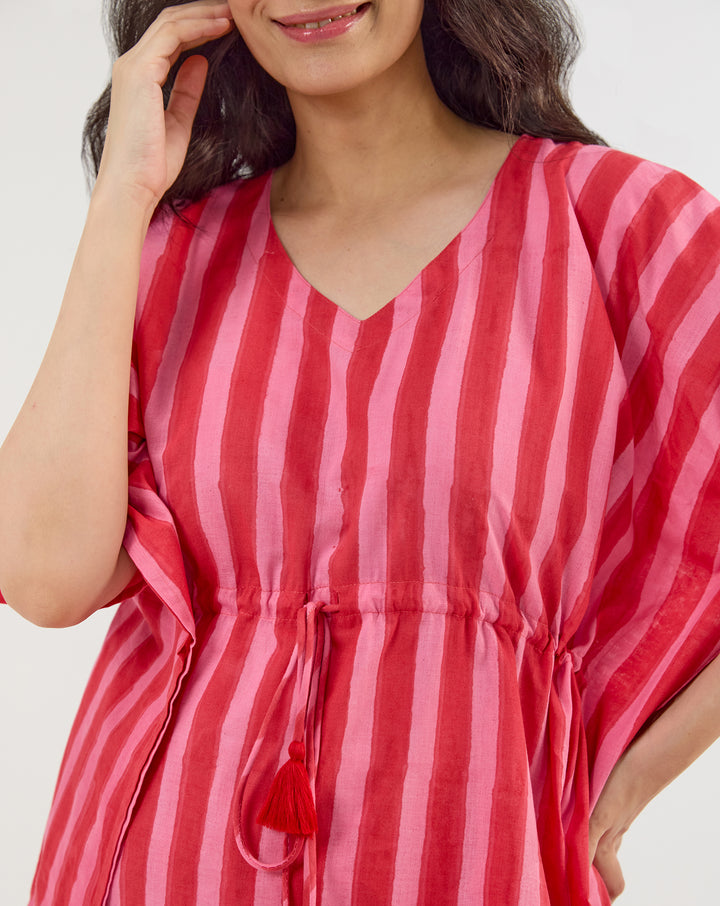 Bubble Gum Chill Jams Cotton Co-ord Set