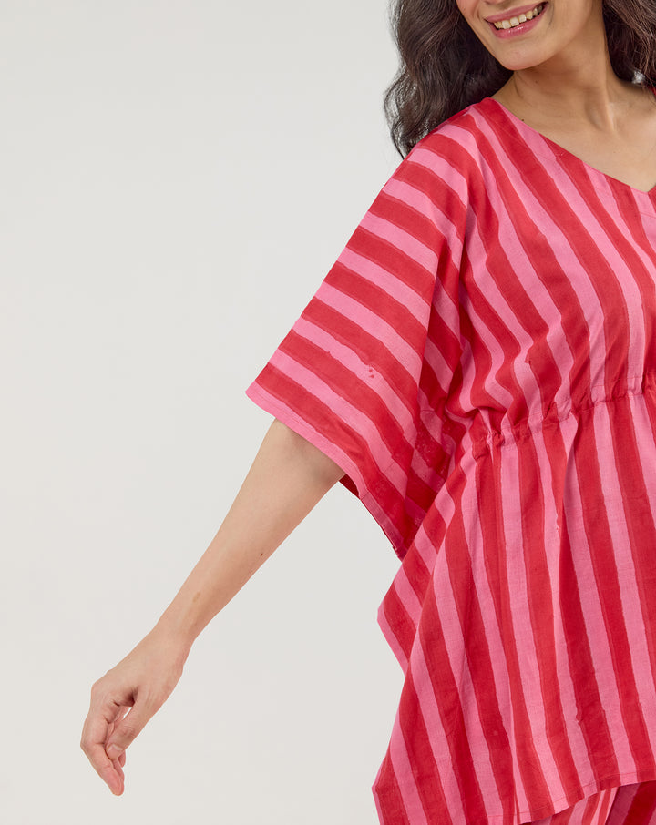 Bubble Gum Chill Jams Cotton Co-ord Set