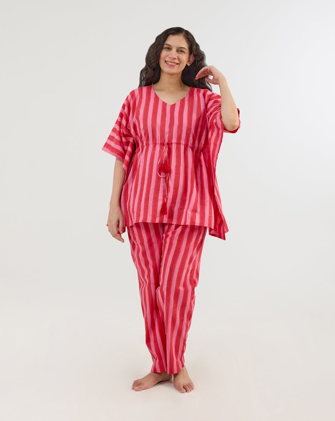 Bubble Gum Chill Jams Cotton Co-ord Set