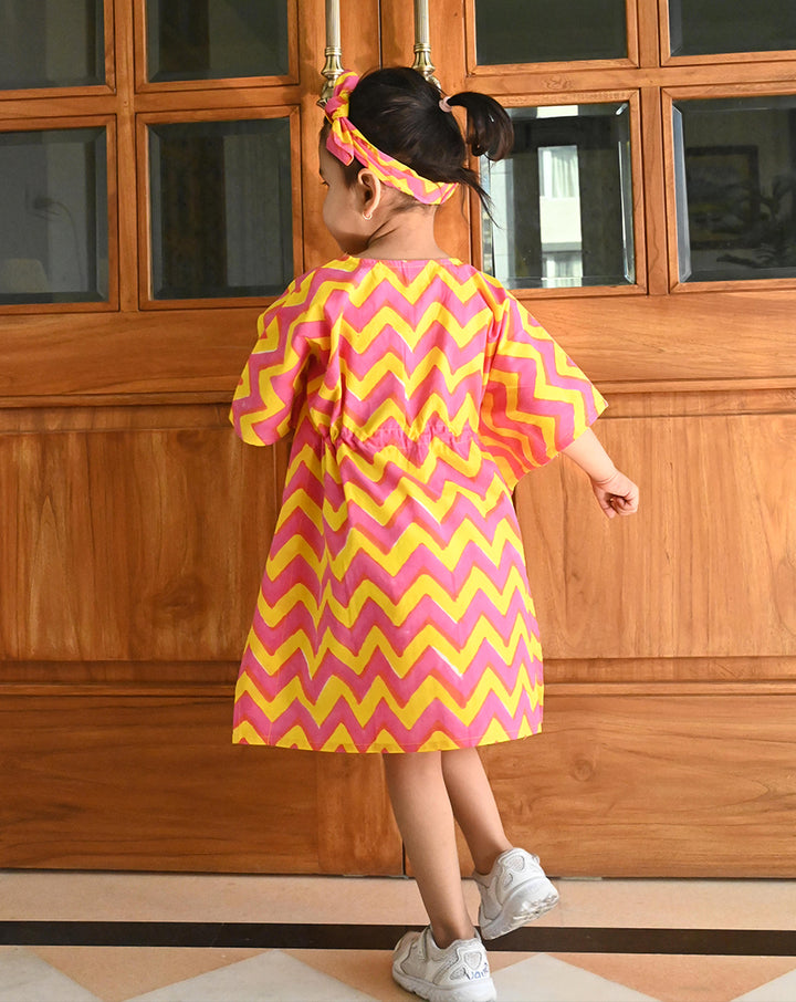 Candy Cotton Kaftan for Girls