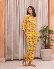 Load image into Gallery viewer, Cat-A-Pillar Short Kurta Pyjama - Soft Cotton Co-ord Set
