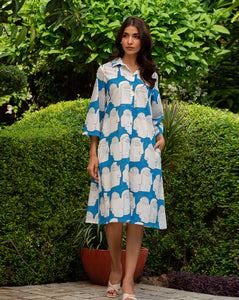 Chehre  Aye Line - Soft Cotton Shirt Dress