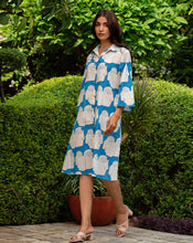 Load image into Gallery viewer, Chehre  Aye Line - Soft Cotton Shirt Dress
