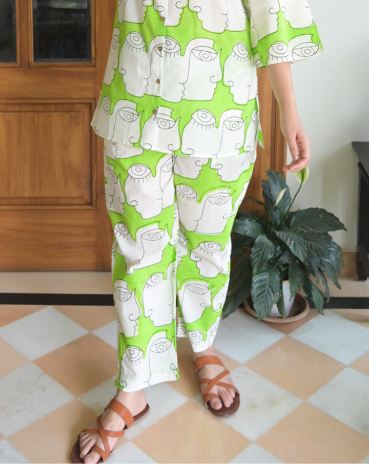 Chehre Soft Cotton Pyjama