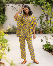 Load image into Gallery viewer, Chequer Chill Jams - Soft Cotton Pyjama Set
