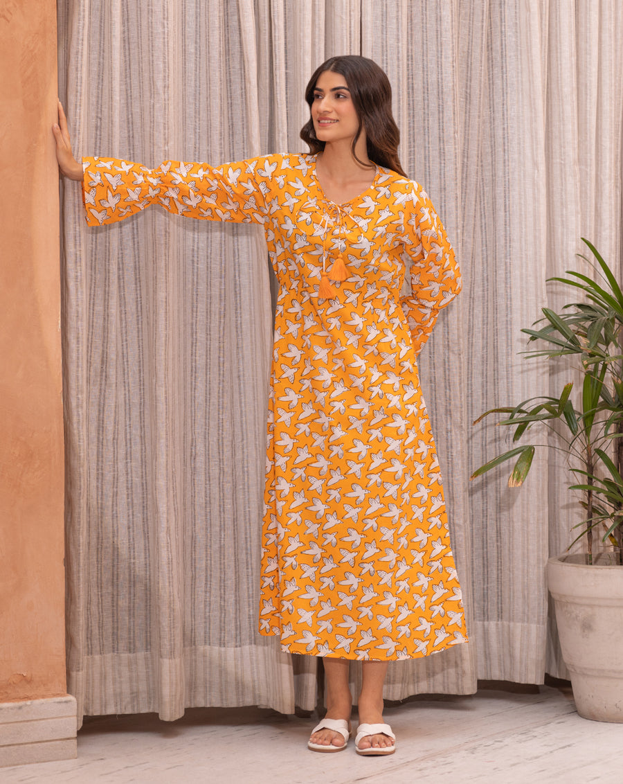 Chidiya Udd Amore - Soft Cotton Dress