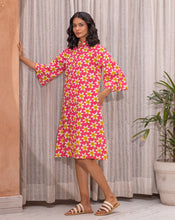 Load image into Gallery viewer, Daffodil Aye Line - Soft Cotton Shirt Dress

