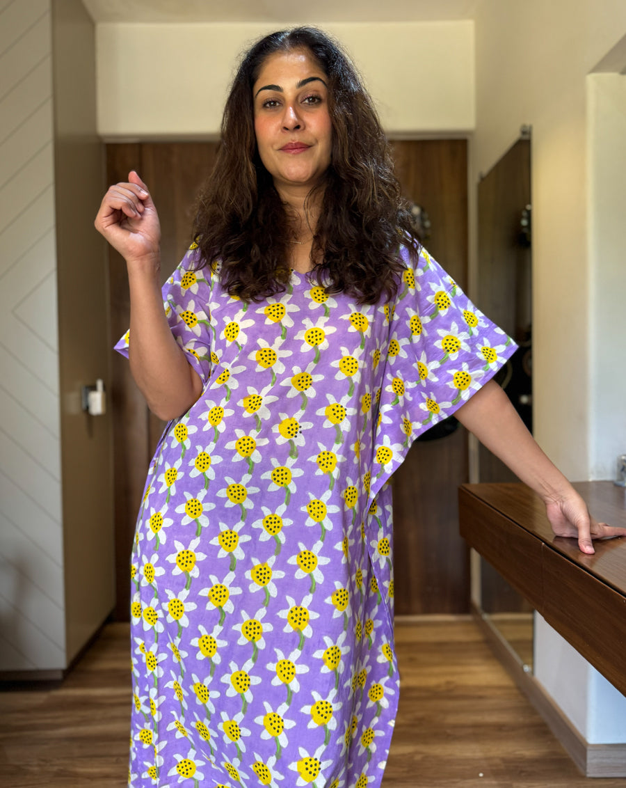 Daffodil Maxi Kaftan Dress
