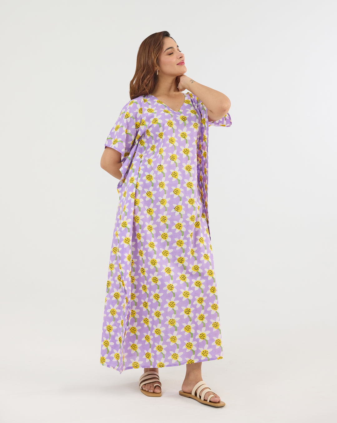 Daffodil Maxi Kaftan Dress