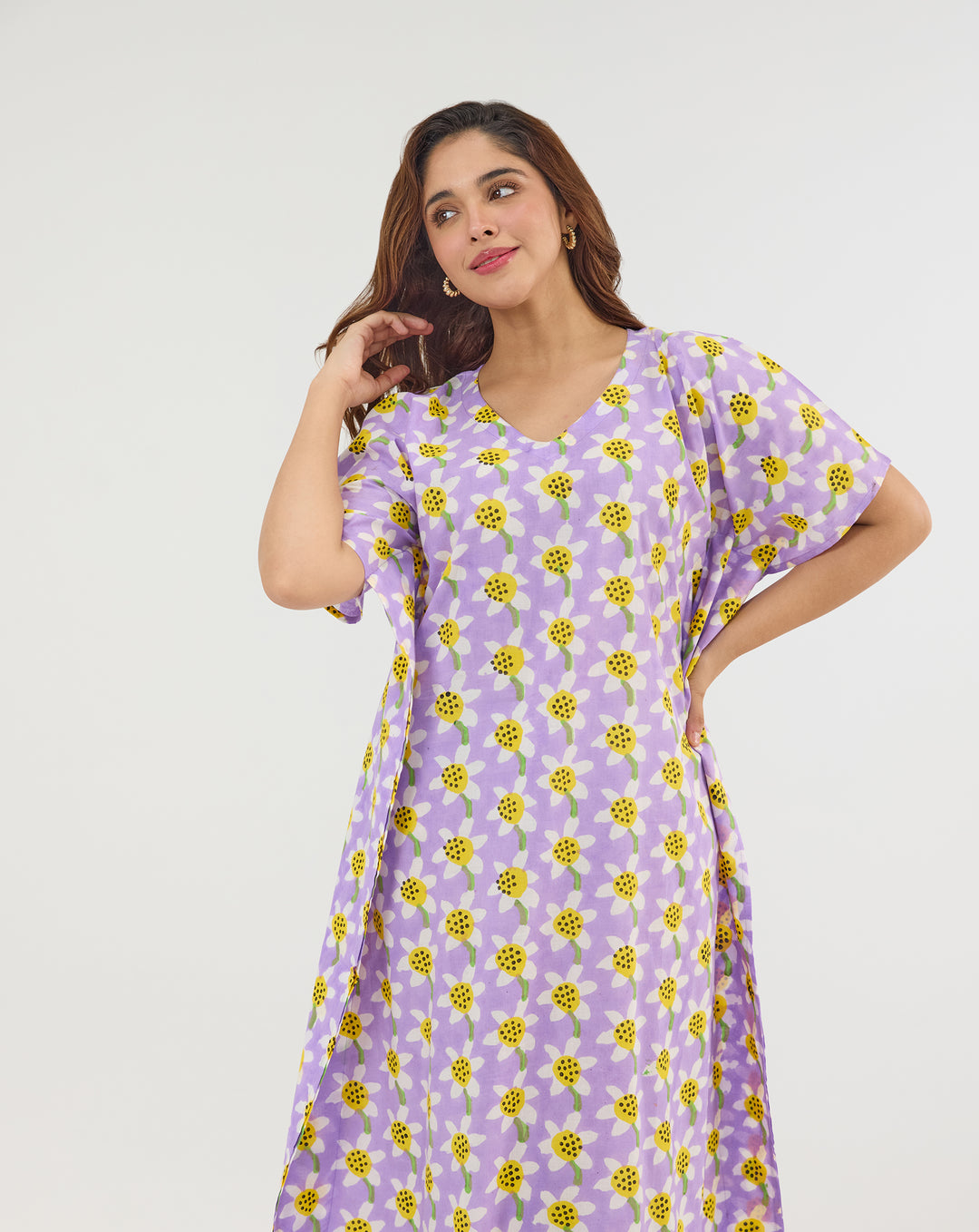 Daffodil Maxi Kaftan Dress