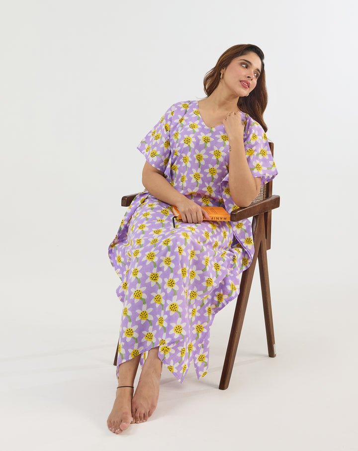Daffodil Maxi Kaftan Dress