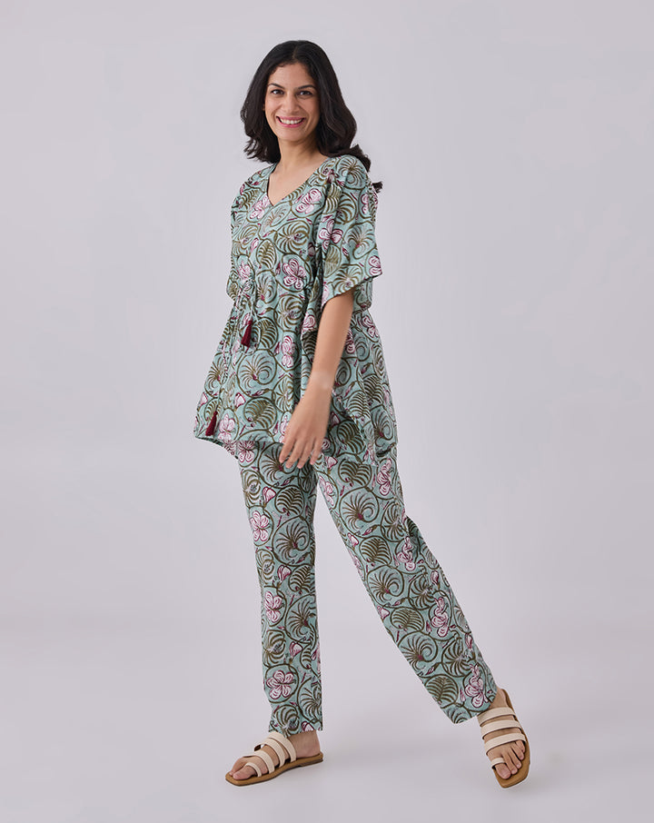 Dhoosar Bagh Chill Jams Cotton Co-ord Set