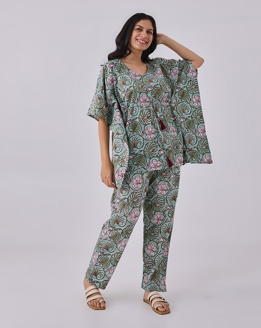 Dhoosar Bagh Chill Jams Cotton Co-ord Set