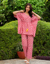 Load image into Gallery viewer, Happy Hippos Chill Jams - Soft Cotton Pyjama Set
