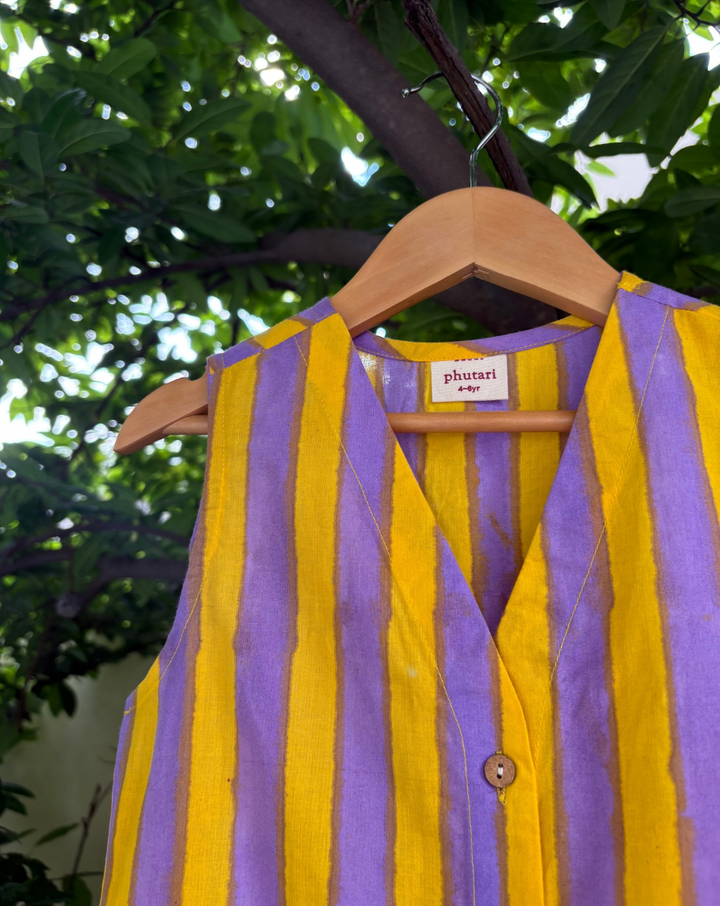 Bandstands Cotton Dress for Girls